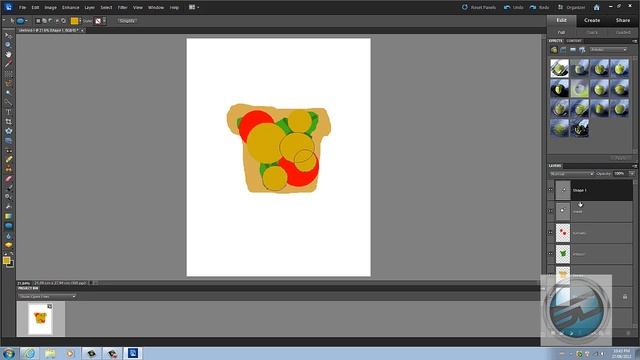 Sandwich Tutorial for Adobe Photoshop Elements 10 смотреть онлайн
