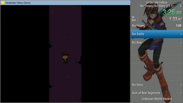 Undertale Yellow: No Flowey/No Story in 5:42 смотреть онлайн