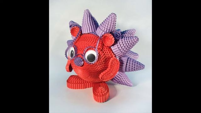 Quilling.  Corrugated Cardboard/  Квиллинг.  Гофрокартон.