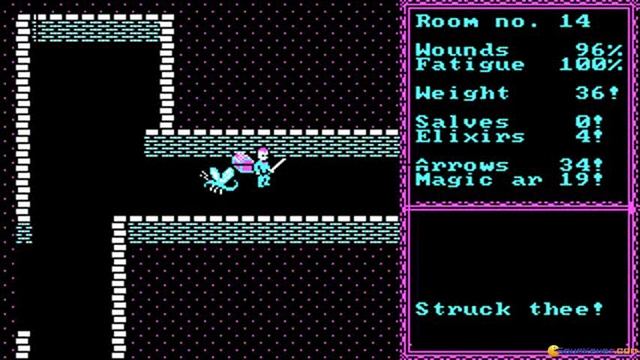 Temple of Apshai (Trilogy) gameplay (PC Game, 1985) смотреть онлайн