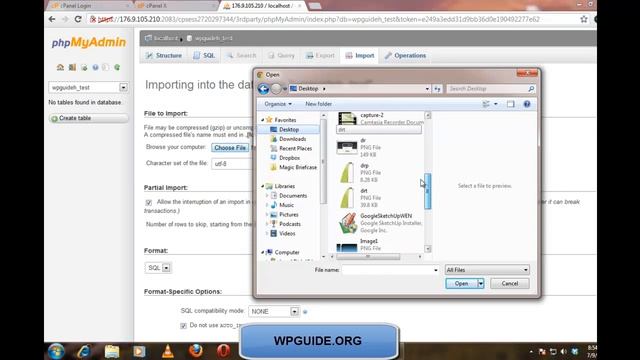 PHPMYADMIN DATABASE DUMP IMPORT смотреть онлайн