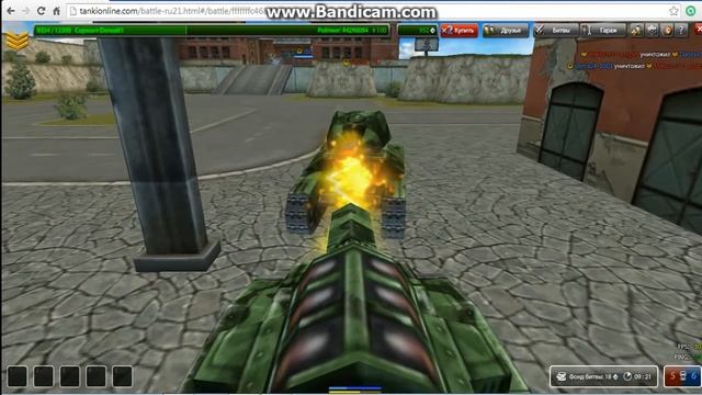 Tanki Online Рикошет+Хорнет смотреть онлайн