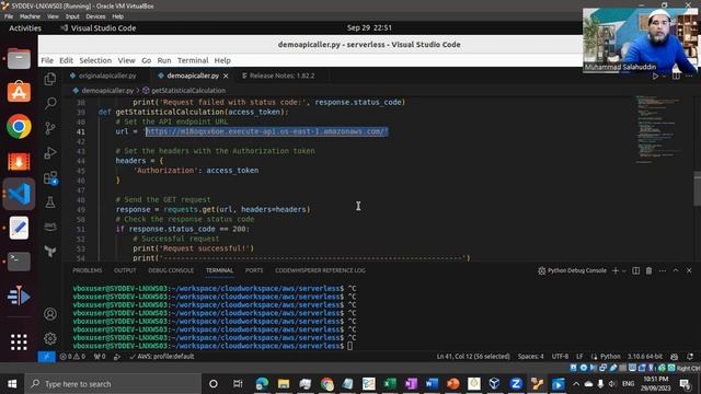 Python Code for AWS API Interaction Using JWT Token - Part 8 смотреть онлайн