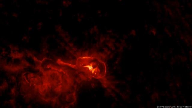 MAJOR M8.7 Solar Flare | Oct 2, 2022 смотреть онлайн