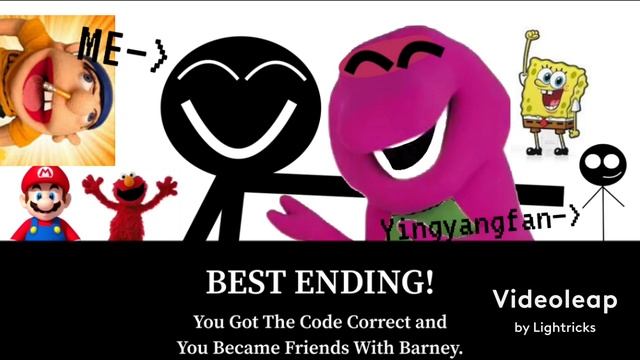 Barney Error the game (All Endings) смотреть онлайн