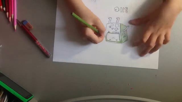Рисовалка /3/ ( BMO время приключений ) смотреть онлайн