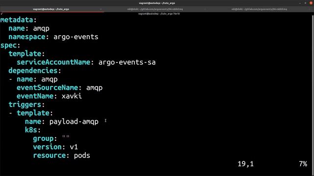 Eventsource RabbitMQ (AMQP) - #ArgoEvents 04 смотреть онлайн