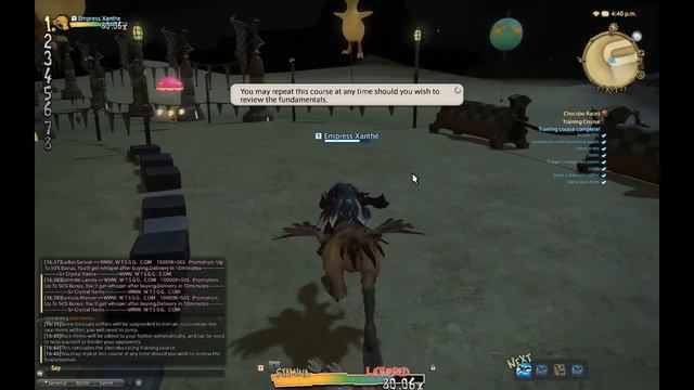 Let's Play! Final Fantasy XIV Chocobo Racing Episode 1: Off To The Races! смотреть онлайн