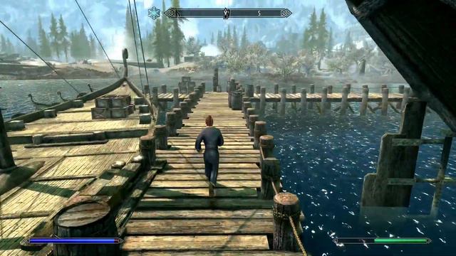 REDGUARD boy in HAAFINGAR - 1 - Skyrim AE Legendary Survival Permadeath смотреть онлайн