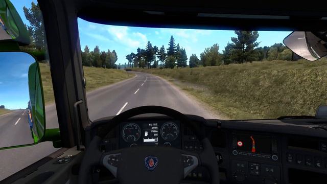 ETS 2 - 8x4 Scania Streamline Transporting a Reservoir Tank Part 1 смотреть онлайн