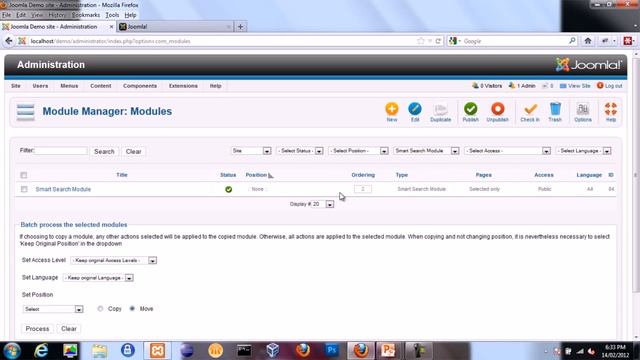 Joomla 2.5 Tutorial: How to enable Smart Search смотреть онлайн