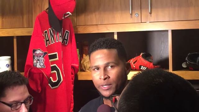 4/20/17: Ervin Santana postgame vs. Cleveland Indians смотреть онлайн
