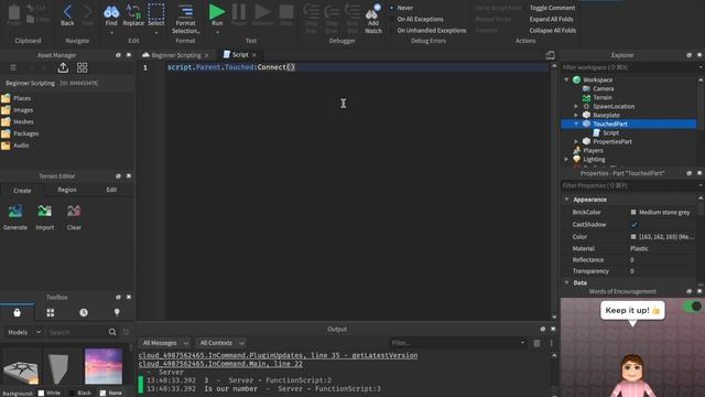 How To Script On Roblox 2022 - Episode 4 (Functions and Events) смотреть онлайн