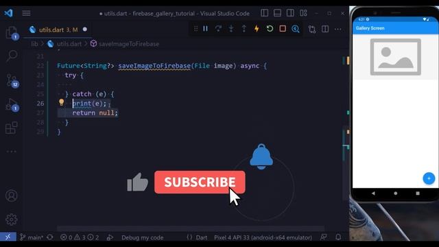 Firebase Gallery App - Upload and Retrieving Images in Real Time смотреть онлайн