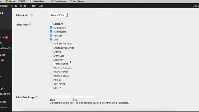 How to Export entries from Gravity Forms смотреть онлайн
