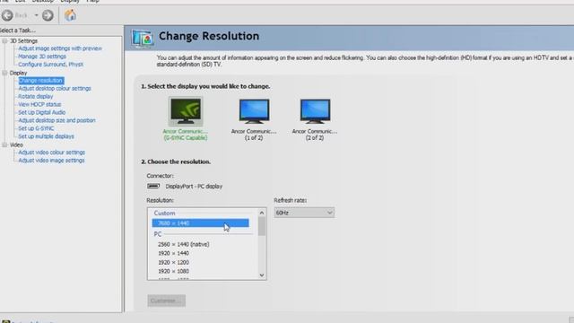 How to get Triple Screen Gaming Working on any Three Monitors! TUTORIAL 7680 X 1440. смотреть онлайн
