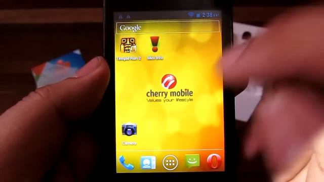 Cherry Mobile Click Unboxing - 3.5"-Screened Single-Core Android Phone With 3G For PHP 2,999 смотреть онлайн