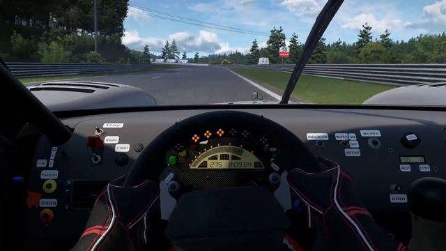 AMS2 Mercedes-Benz CLK LM onboard lap on every version of Spa смотреть онлайн