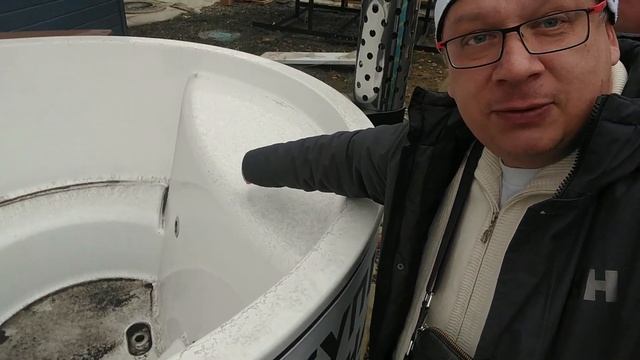 Уличная купель "Пальё" с печкой на дровах уже в Москве! смотреть онлайн