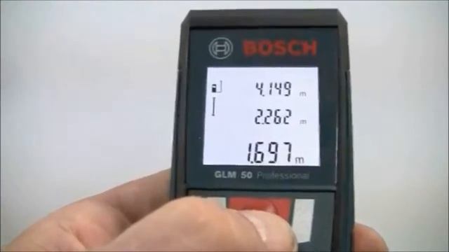 229.190.4050 AFSTANDMETER GLM50 смотреть онлайн