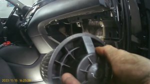 кашкай.  замена моторчика печки