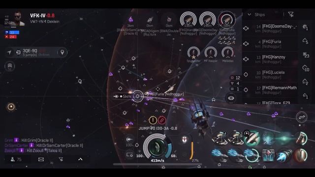 [2022-10-21] Big Game Hunting | EVE Echoes | Oracle II (Kamikaze) смотреть онлайн