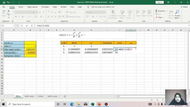 Metode Numerik | Deret Taylor Sin(x) dan Cos(x) смотреть онлайн