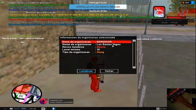 ? SAMP DE CRIA | LIVE ON | PC FRACO | i3 4150 ? смотреть онлайн