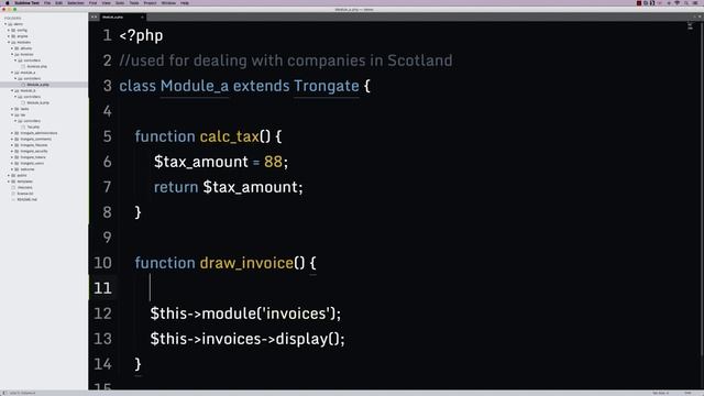 Trongate tutorial: passing functions into modules смотреть онлайн
