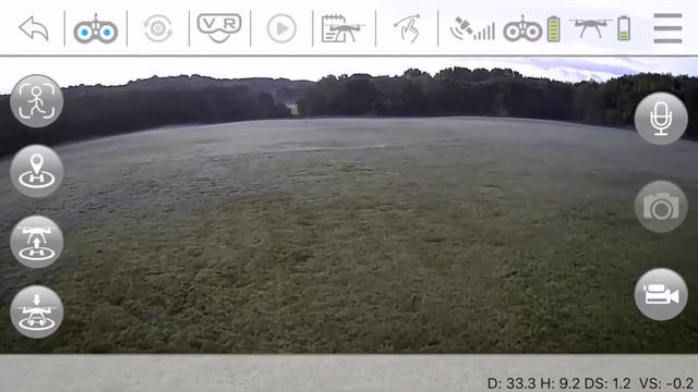 SJRC S70W GPS Videography Drone Flight Test Video