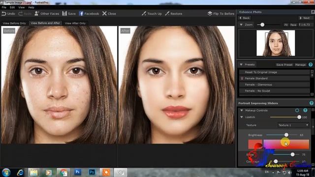 Professional High-end Retouching With Mack-up-Portraiture pro смотреть онлайн