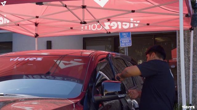 Vicrez Vinyl Car Window Tint Film 25% Medium vzv10217 | Installation смотреть онлайн