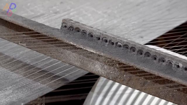 Staples Mass Production Process. Amazing Korean Steel Technology
