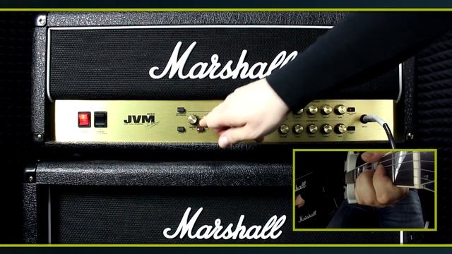 Ламповый гитарный усилитель Marshall JVM205H смотреть онлайн