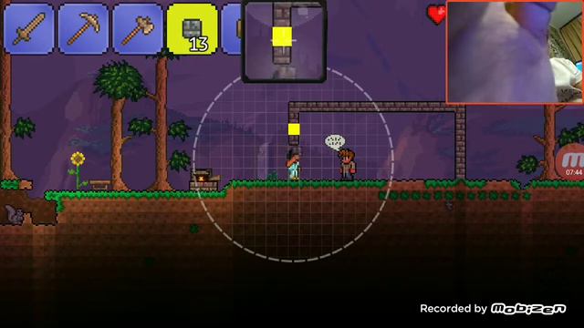 Играю в Terraria на телефоне. Cерия 1 начало смотреть онлайн