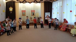 Танец с ложками на 8 Марта.Средняя группа2023