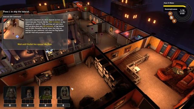 Crookz - The Big Heist Ep. 1 - Tutorial смотреть онлайн