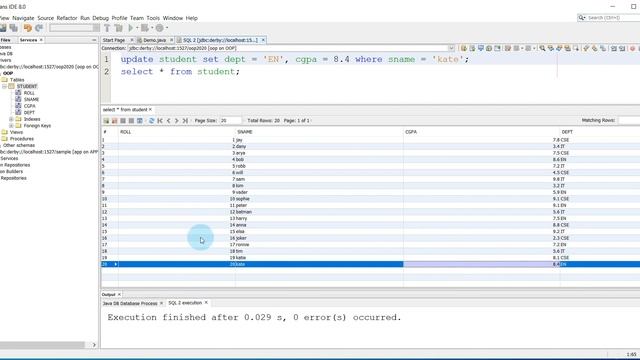 L2c SQL update delete orderby смотреть онлайн