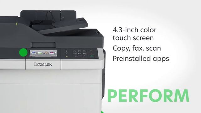 Lexmark CX417de Colour Multifunction Printer смотреть онлайн