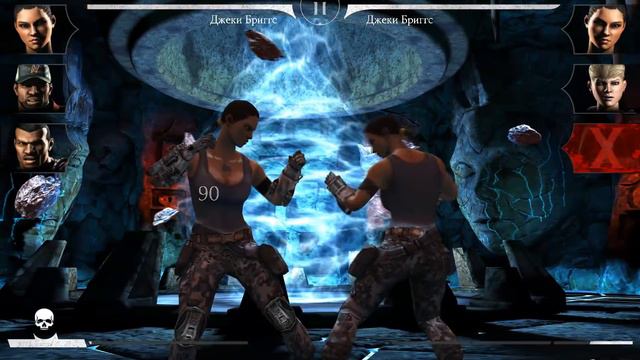Mortal Kombat X Mobile "Режим испытания Хай-тек Джеки Бриггс" смотреть онлайн