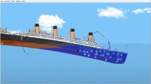 тонущий корабль подробности FLOATING SANDBOX