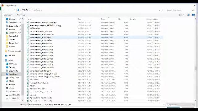CARA DOWNLOAD SERTA MENGUBAH TEMPLATE CSV MENJADI XLS EMIS TP 2019/2020 смотреть онлайн