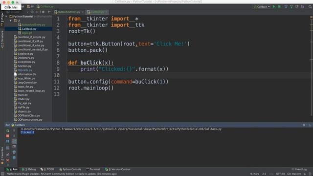 43- Python GUI | CallBack смотреть онлайн