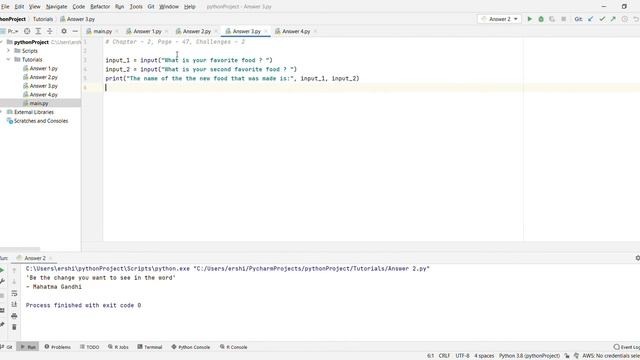 Python programming Exercises with Solutions #1 смотреть онлайн