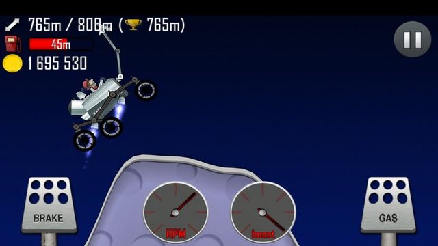 Hill Climb Racing Updated! (New Vehicle: Moonlander - 1.18.0) смотреть онлайн
