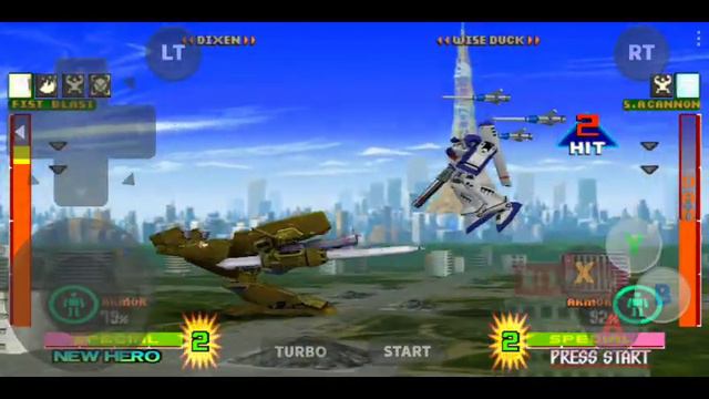 Review Game Tech Romancer playing on Redream (Dreamcast Emulator) смотреть онлайн