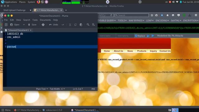 SQL Injection Error Base with Shell Upload смотреть онлайн