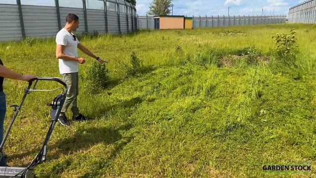 Чуть не дошло до драки))), обзор и тестдрайв самых крутых КОСИЛОК! Газонокосилки CAIMAN, GREENWORK смотреть онлайн