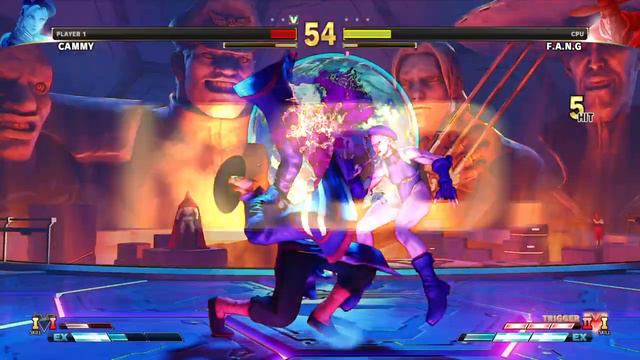 STREET FIGHTER V Cammy vs F.A.N.G смотреть онлайн
