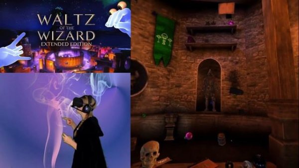 I'm a real wizard now! Waltz of The Wizard first play-through Impressions hand-tracking Oculus Ques
